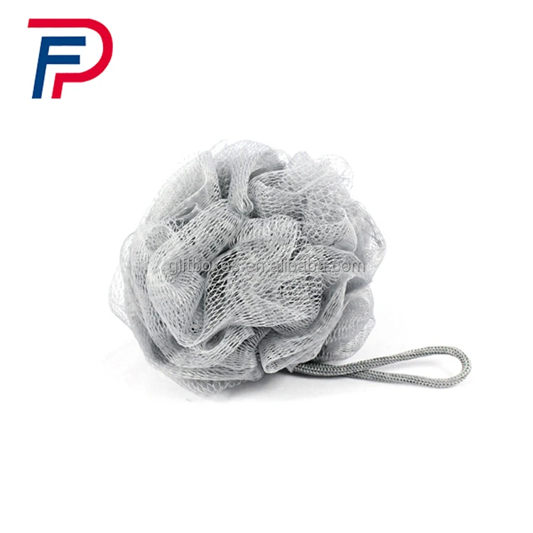 Оптовая продажа Купание Спа душ поломоечные мяч мягкий цветок пуф мочалку сетки Ванна губки