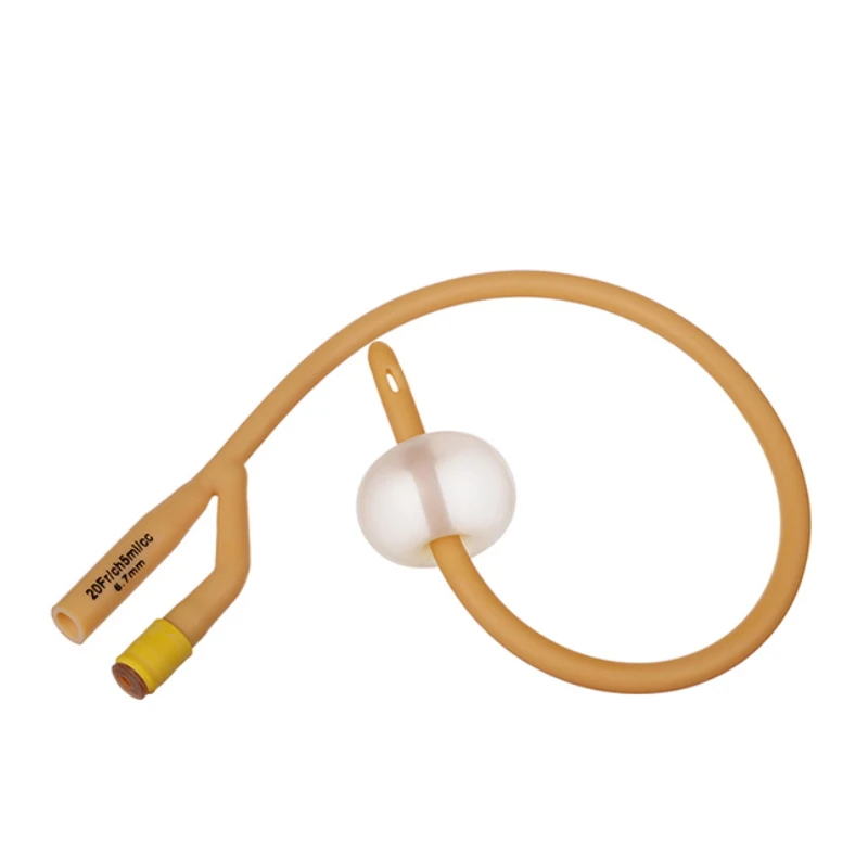 1 2 3 way 16 size french pediatric urinary double lumen catheter types temperature probe sterilization foley catheter