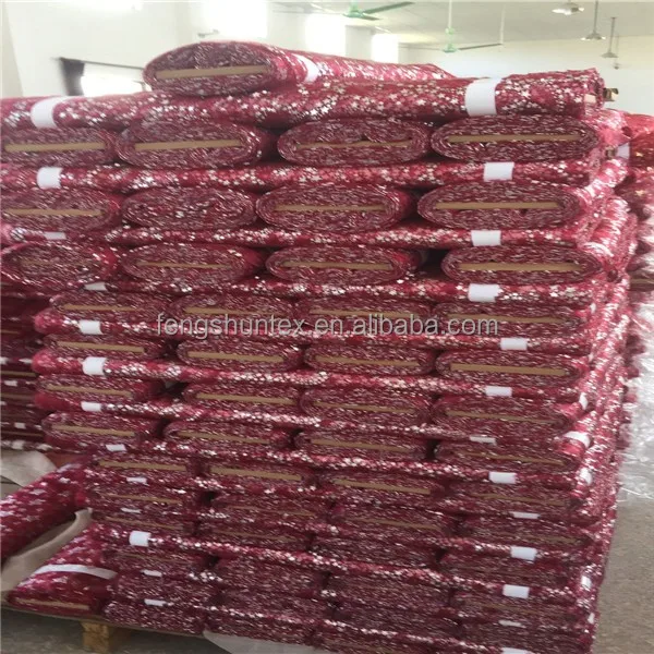 foil printing dot tulle fabric