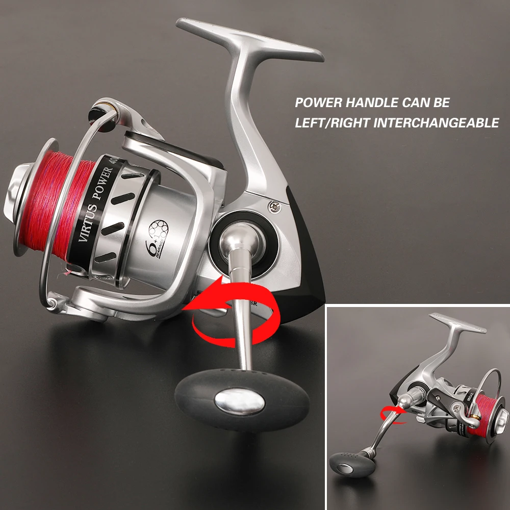 Рыболовная катушка RYOBI VIRTUS POWER 6 + 1 С шарикоподшипником для соленой воды