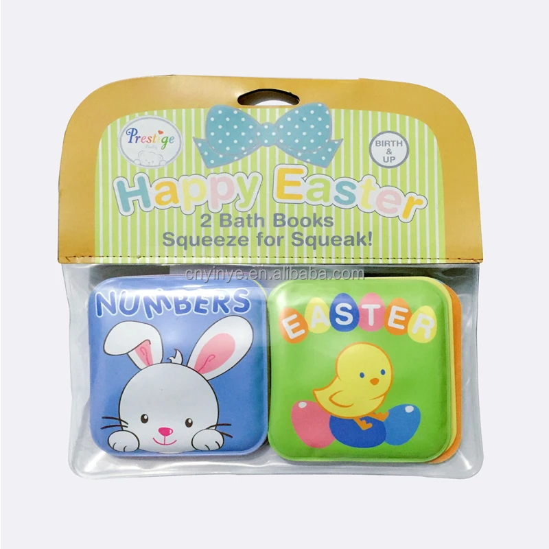 
Eco friendly EVA baby bath book for education 