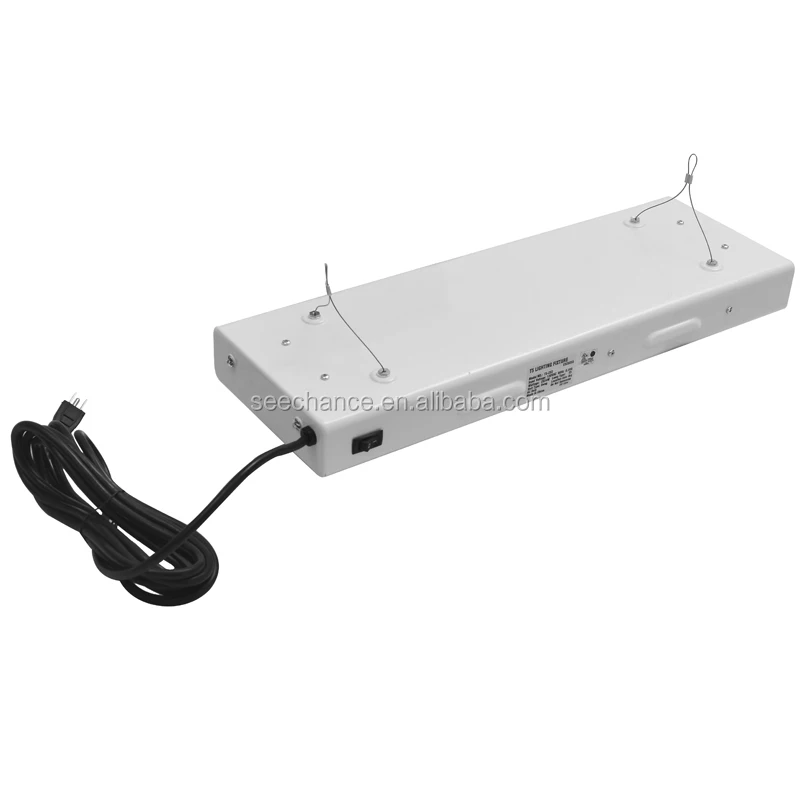 Новая Высокоэффективная T5 2X2 гидропонная флуоресцентная осветительная арматура для выращивания растений