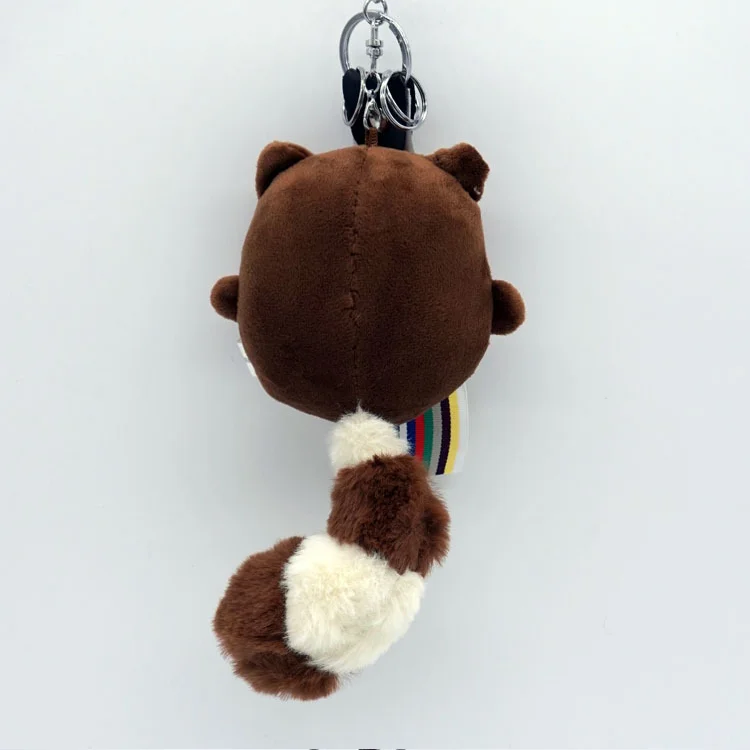  Лидер продаж 2018 брелок с меховым помпоном в виде необычного хвоста медведя