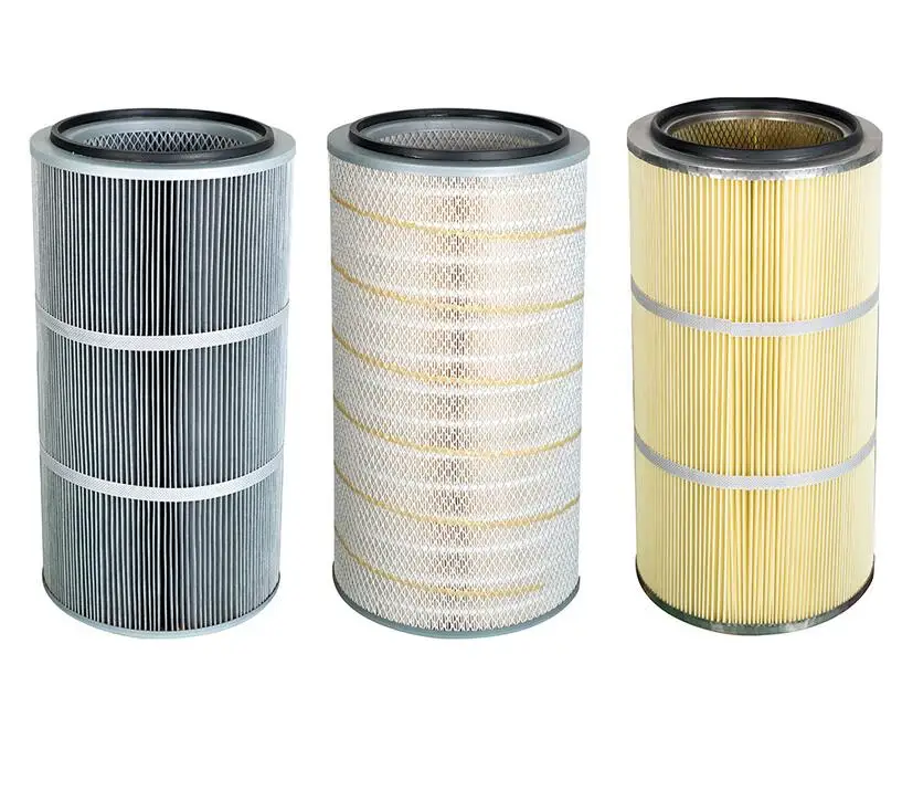 
Cartridge filter with active carbon layer for Welding fume exhauster 