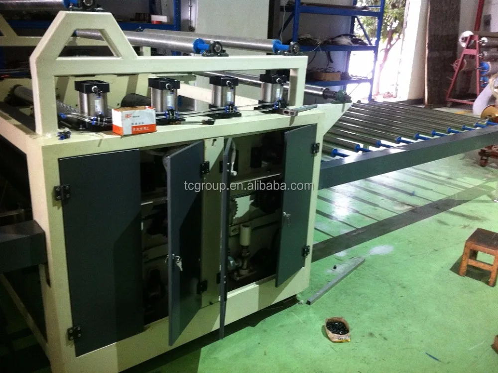 
China Foshan TC MDF PVC paper laminating machine cold glue 