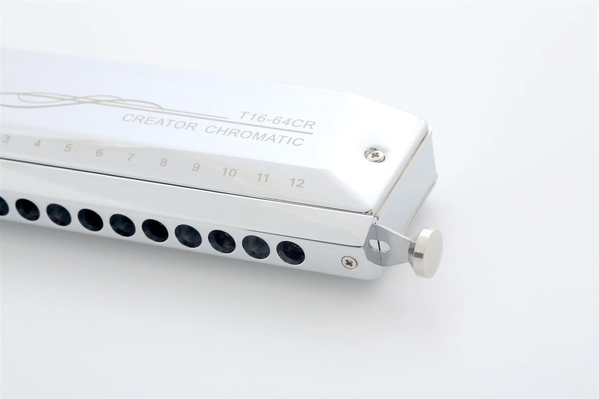 
Easttop 16 holes brass comb with silver colour chromatic harmonica china manufacture 