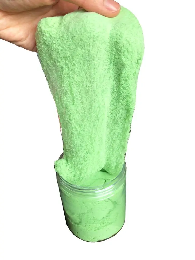 2019 new toy non-dry  fluffy stretchy sand Borax free EN71,ASTM F963 Silicone based safe toy for kids