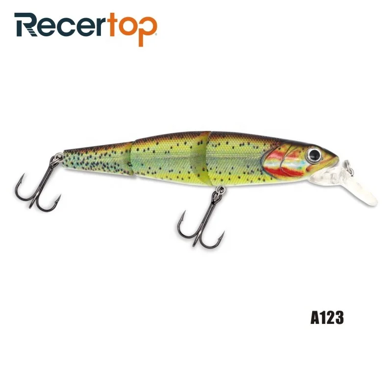Small Bill Jointed Minnow Stick Bait Lure Wobbler Fishing