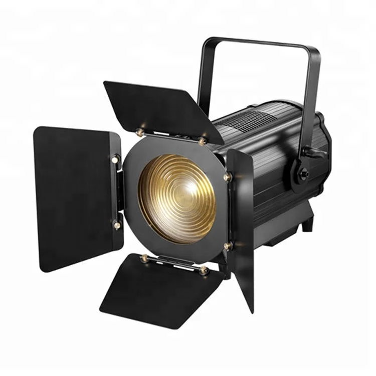 led stage lighting tv studio 150W 200W 300W theatre fresnel light Auto Zoom fresnel light