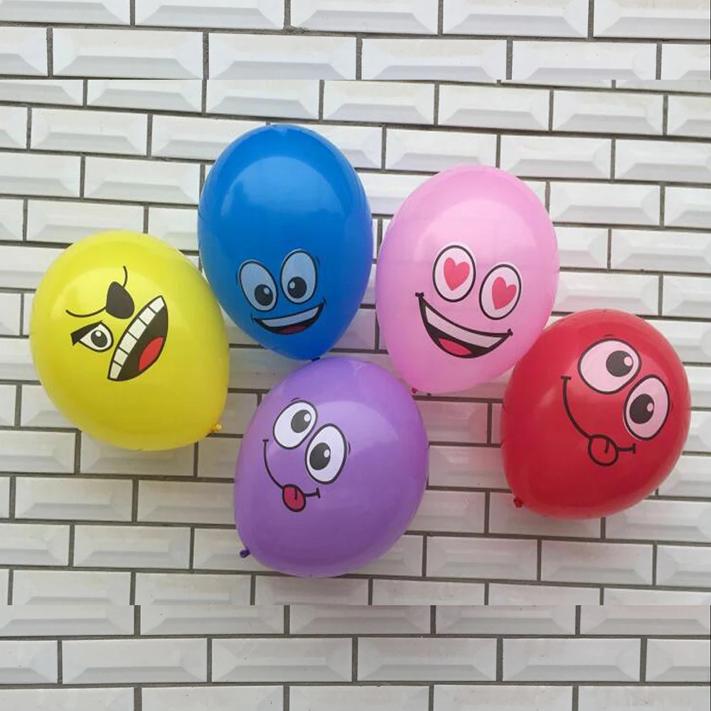 12inch smiling latex balloon