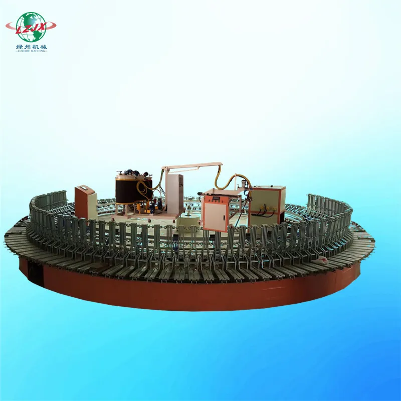 Polyurethane PU sole Safety shoes Insole pouring machine Shoe production line