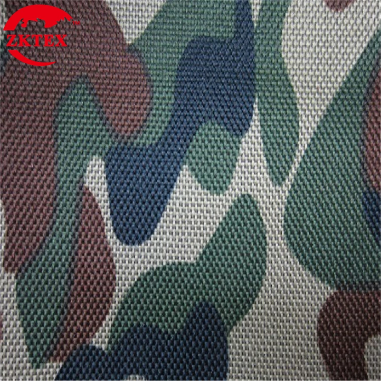 
Camouflage Printed oxford fabric For Tent Fabric 