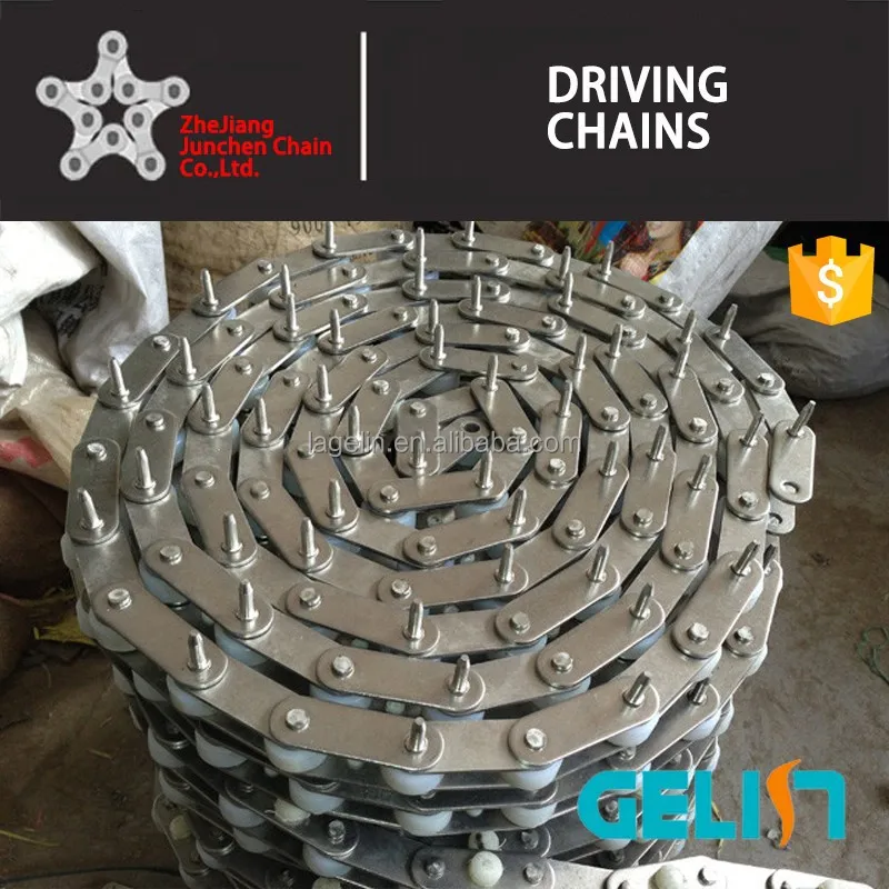 C2060 C2080 double pitch conveyor chains with extended pins