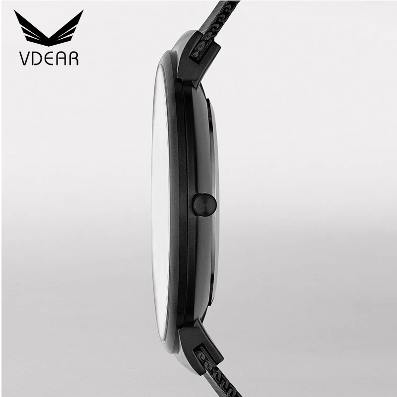 Golden black men european watches custom design stainless steel mens brand watch