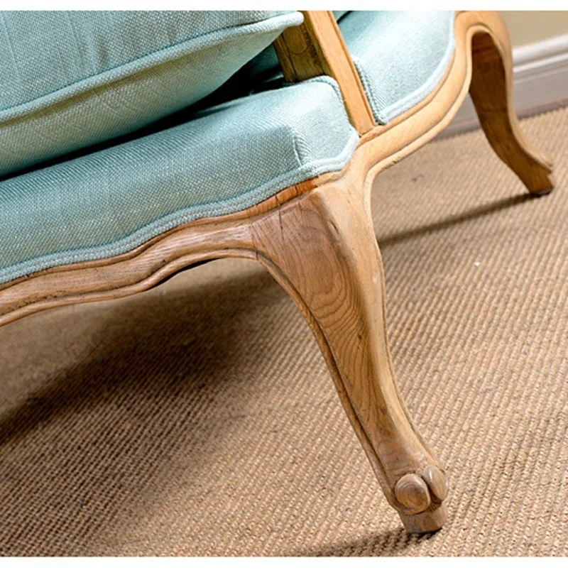 Мебель для дома, набор для гостиной, античный диван из массива дерева, диван на руку, дешевый стул для гостиной