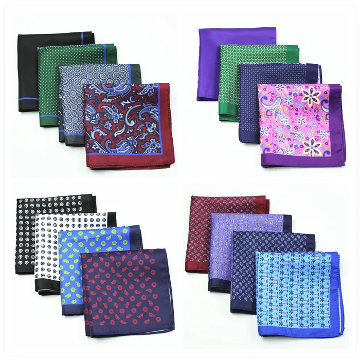 
 Модный Карманный квадрат с цифровой печатью на заказ  