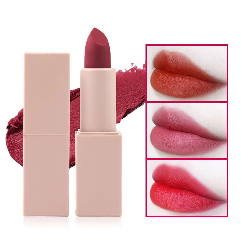 Fancy Lip stick Containers Low Moq Free Samples Matte Velvet Lipstick