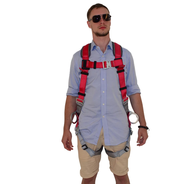 climbing fall protection full body safety harness