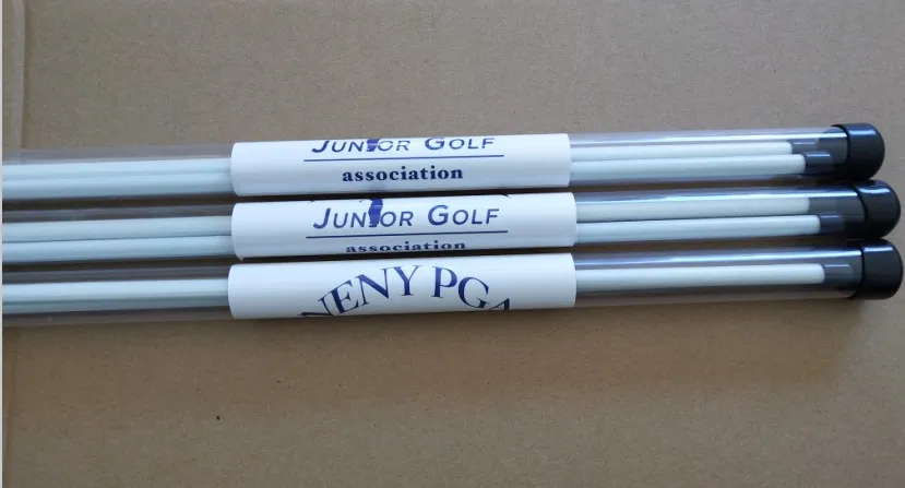 golf direction indicator & golf alignment stick pole