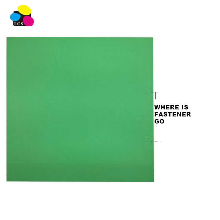 Plastic Tabs and Blank Inserts in 25pcs/box Light Green Paper Suspension File Folders