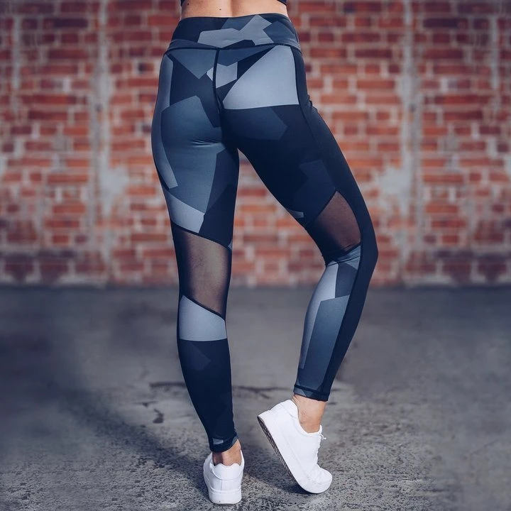 Women sport compression pants, high waisted workout leggings, custom yoga pants
