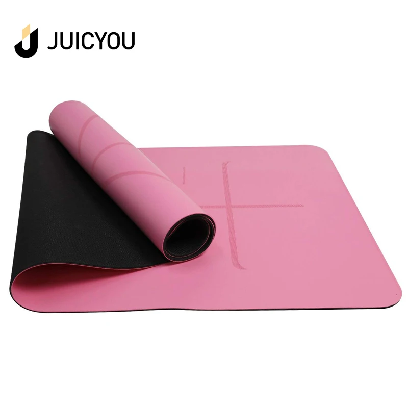 High Quality Manufacturer wear-resisting Private Label Fitness eco friendly natural rubber black PU yoga mat