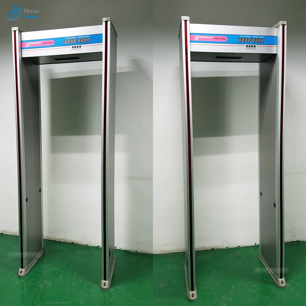 Factory Price Security Full Body Scanner 6 Zones Walkthrough Metal Detector By China Supplier