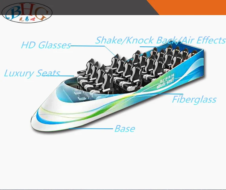 9D VR virtual reality multiplayer cinema space ship simulator VR multiplayer simulator hologram technology cinema system