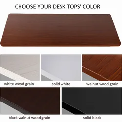 DIY new model wooden computer table design