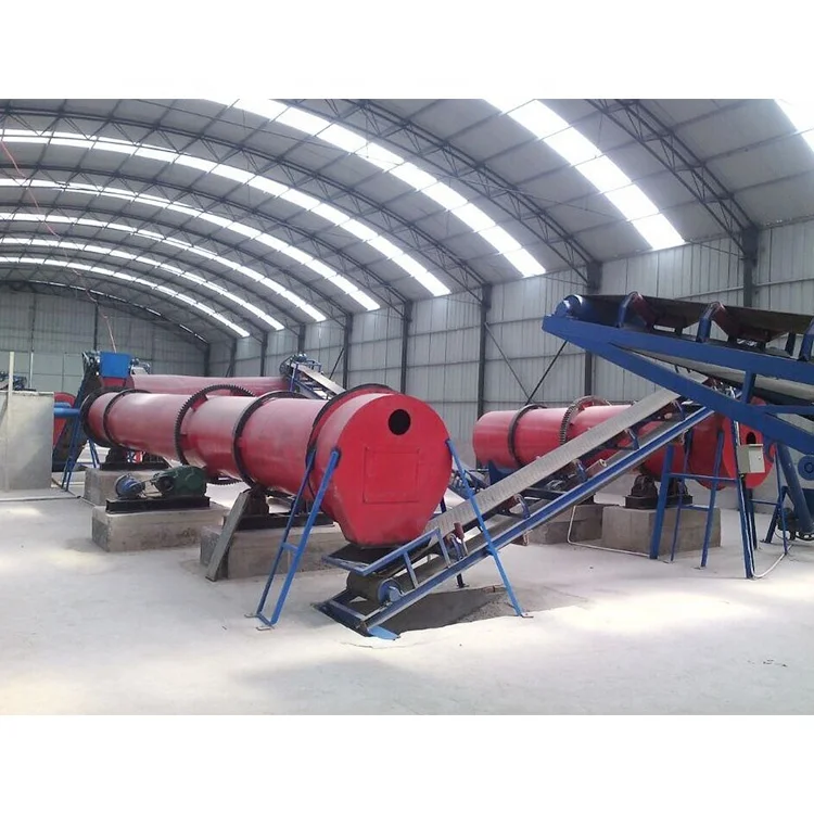 Organic Fertilizer Manufacturing Plant/Compost Production Recycle Factory/Animal Dung Processing Machine