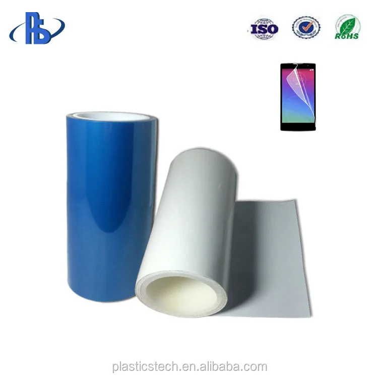 PET Printing Film Clear PET Polyester Film Silicon Coating Release Liner Films Release Paper