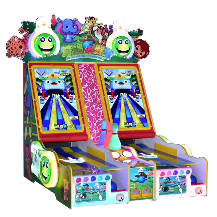 Chenshouvideo push монета игровой автомат крикет Аркада Боулинг машины для продажи