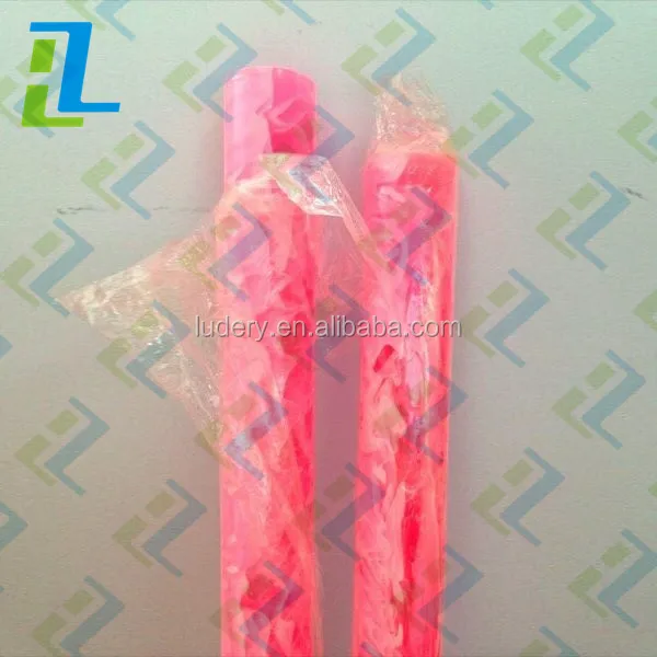 Yellow swirl pattern acrylic rod with factory direct sale price