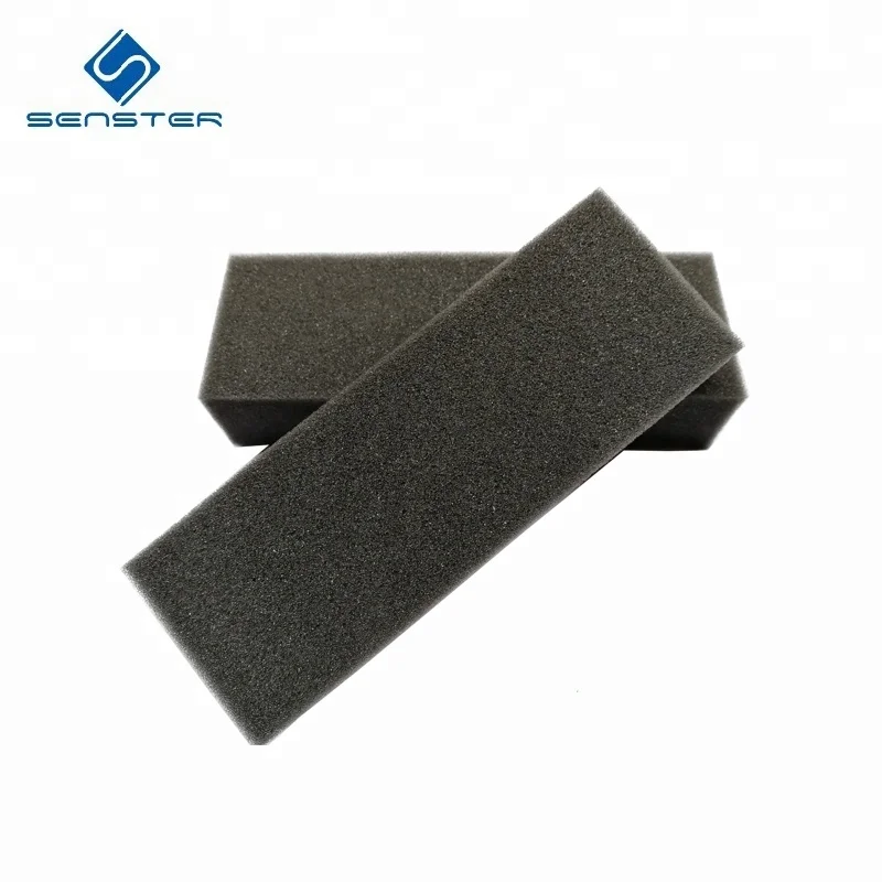 High density custom polyurethane foam block sponge foam block sponge foam glass block