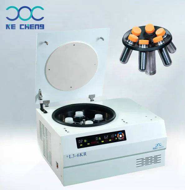 Lab Digital Non Refrigerated Microcentrifuge Titanium Rotor Compact Blood Collection Tube Centrifuge