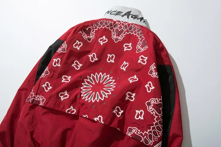 Chinese custom apparel cut and sew jacket 2018