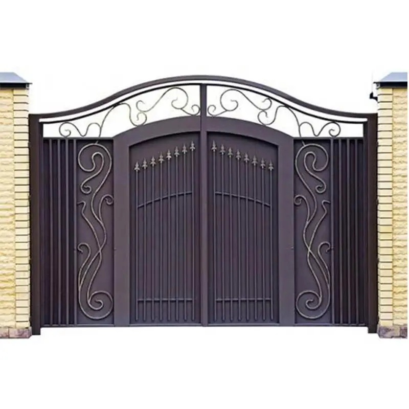 CBMMART Cheap Modern House Wrought Iron Main Gates Designs Simple Gate Design