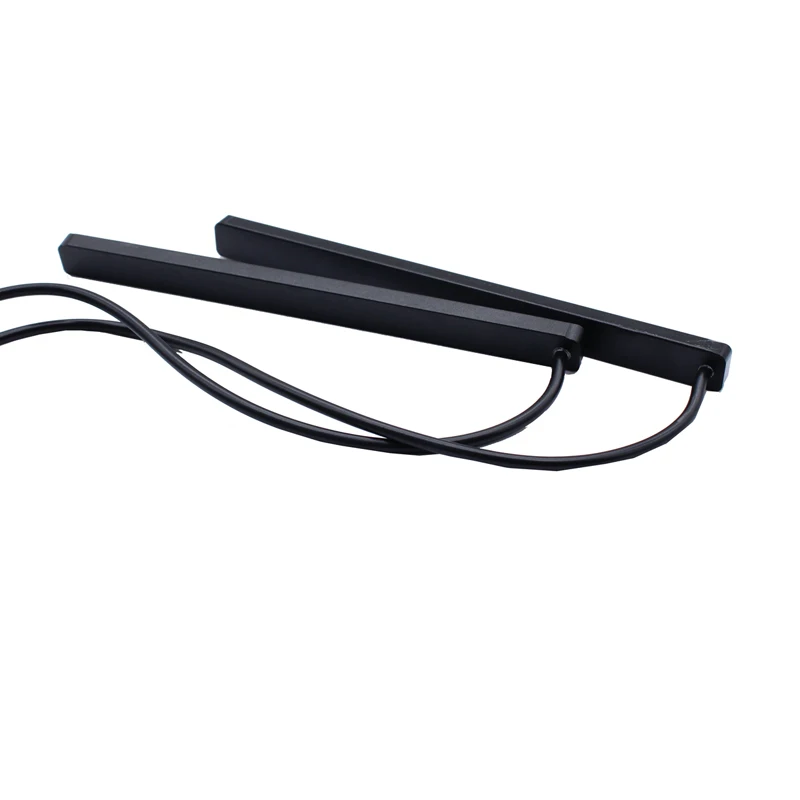 White Amber 36-SMD LED DRL Daytime Running Light For Car