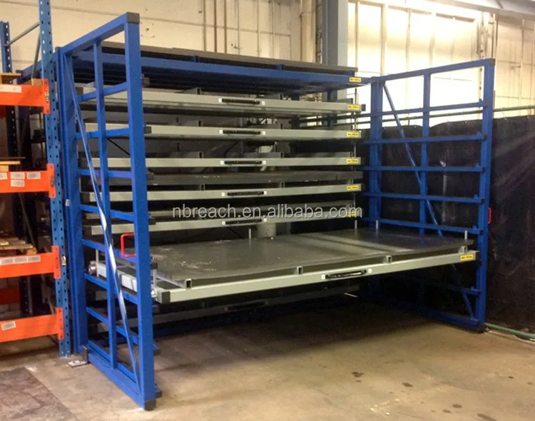 Aisle high density storage metal pallet rack,Metal Sheets
