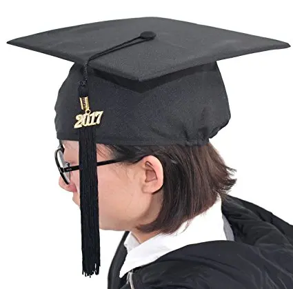 good quality graduation cap mortar board hat