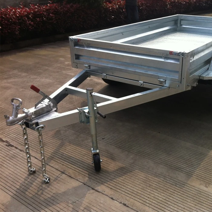 Factory Price Strong Box Utility Double Axle 10X5 Trailer