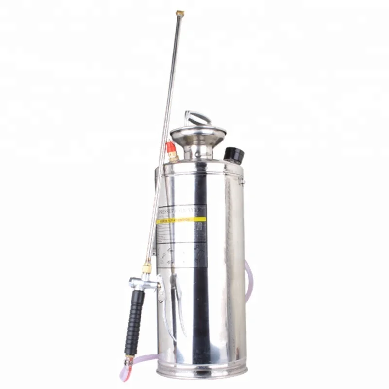 10L Easy Operation Stainless Steel Manual Hand Pressure Sprayer For Garden