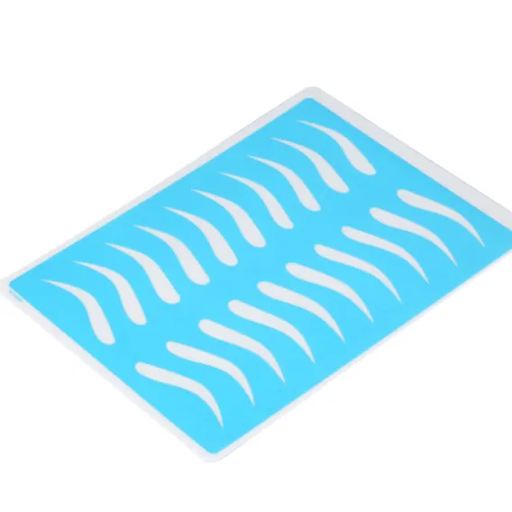 Татуировки, Перманентный макияж бровей практика кожи 10 шт./компл. силиконовые брови подготовки кожи