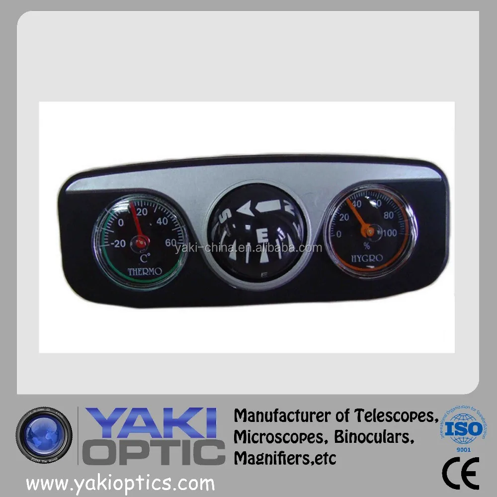 
2015 Hotsale Car Thermometer Compass 120*20*45mm 