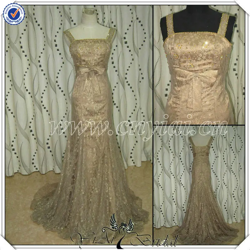 
PP2720 Elegant Mermaid Beaded Mother Of Bride Dress 