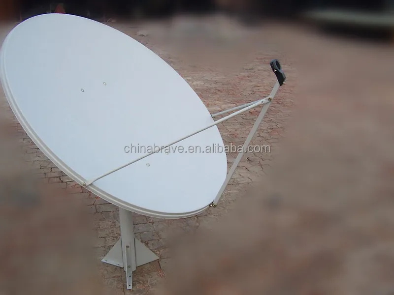 
C band 1.8 2.4 3 3.7m 12 10 8 6feet satellite dish/tv/wifi/car tv/3g/hdtv fiber satellite dish antenna & receiver 