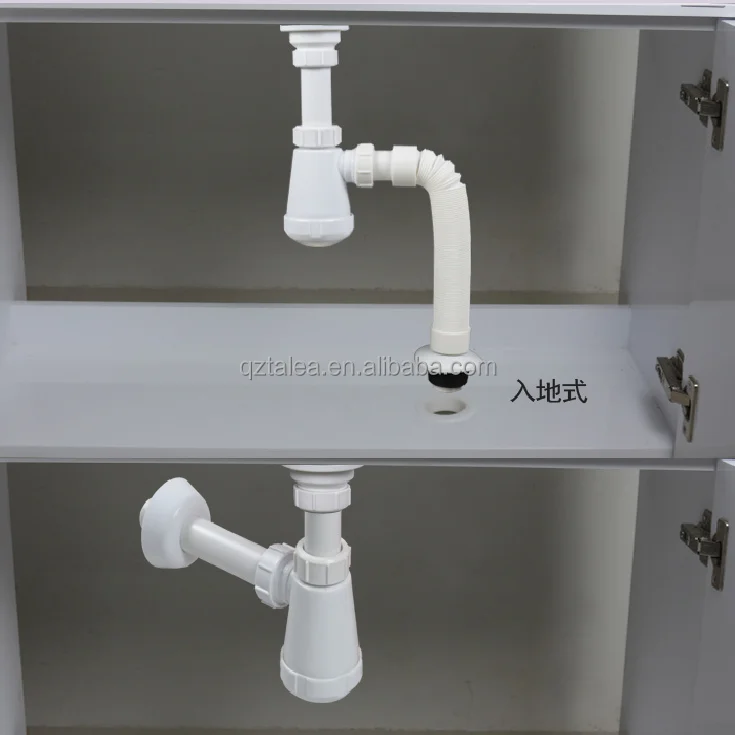 
Bathroom Basin Drain Strainer Waste 1.5inch Basin Drain Pipe Drainage Kit 