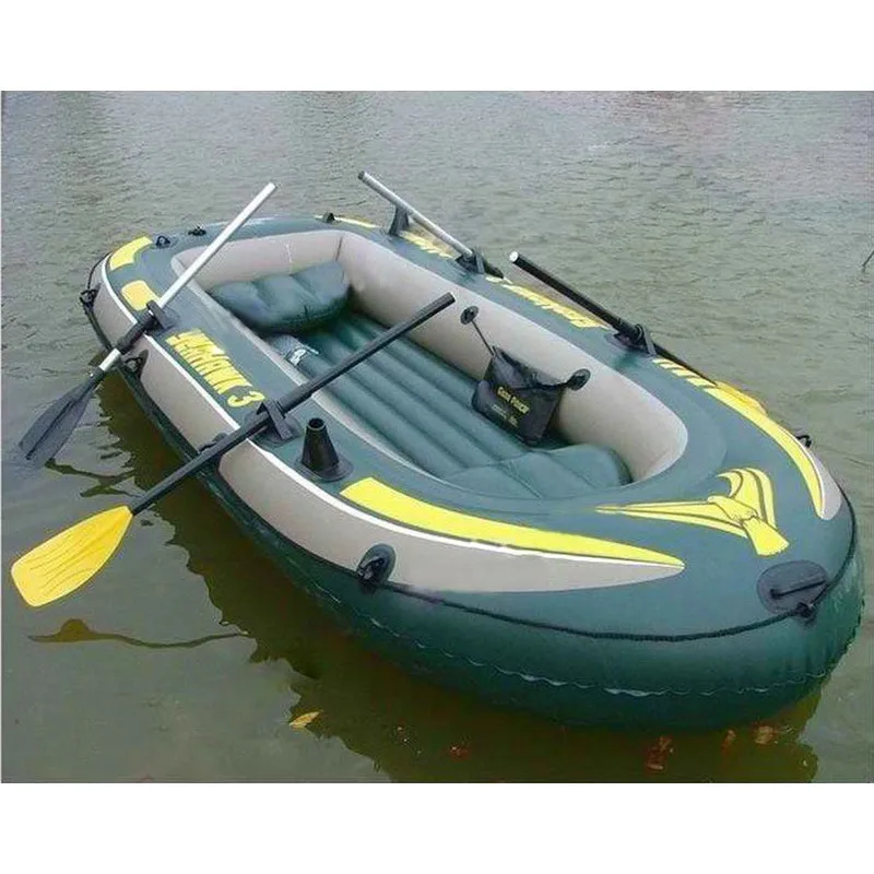 6 Persons Inflatable Rubber Rafting Boat in Rowing