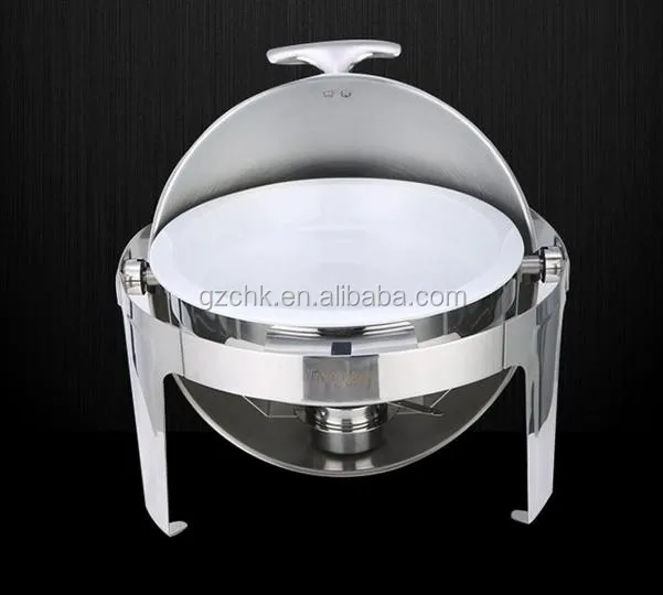 Commercial banquet chafing dish /restaurant buffet serving tray/round chafing dish
