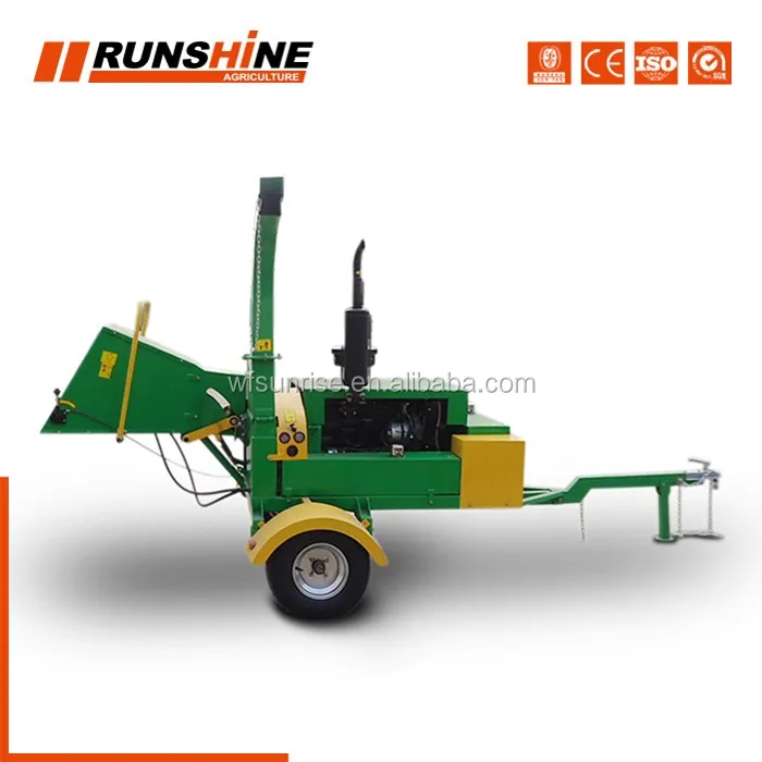 Top Chinese Factory Firewood Machine Industrial Shredder Chipper Mulcher